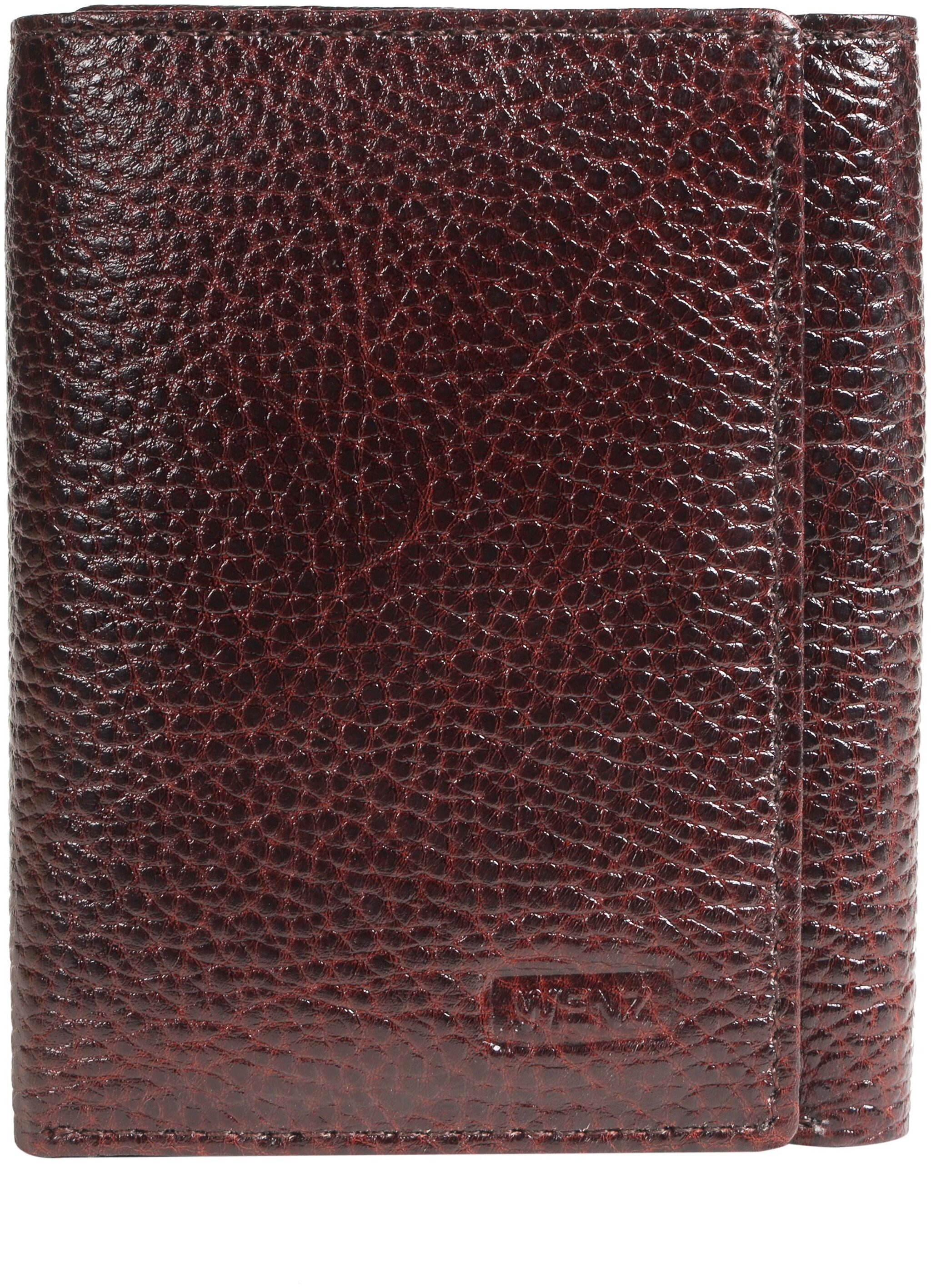 

Wenz Men Brown Leather Tri Fold Wallet ( Pack of 1 )