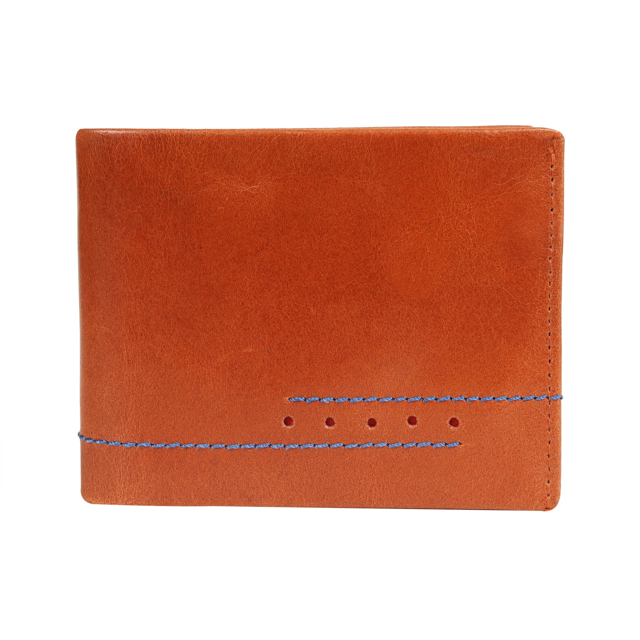 

Wenz Men Tan Leather Bi-Fold Wallet ( Pack of 1 )