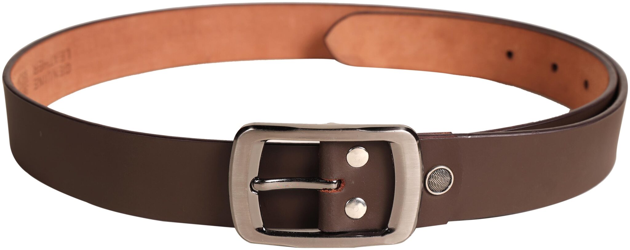 

Wenz Men Genuine Leather Belt (Formal Casual) Stylish Buckle Adjustable Size -RVMB-2-38