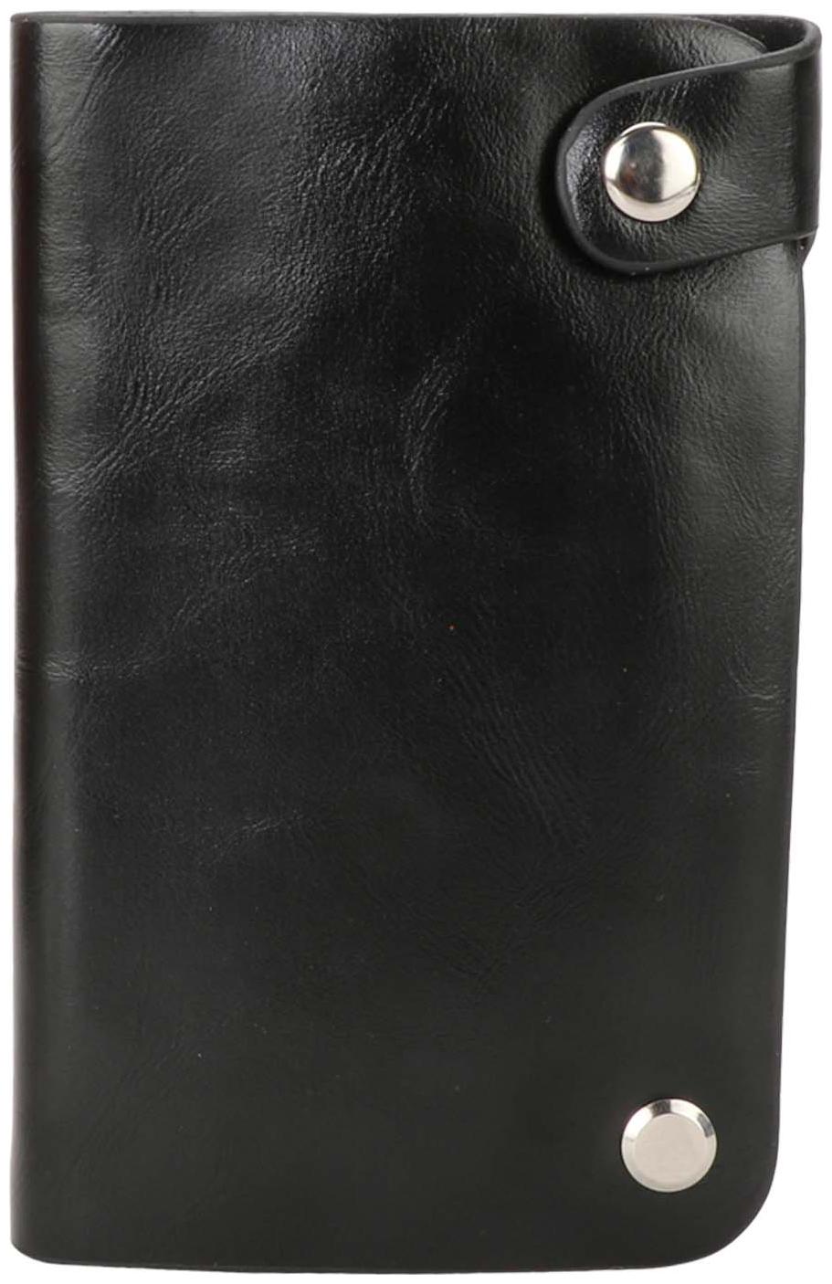 

WENZEL Men Leather Card holder - Black Pack of 1