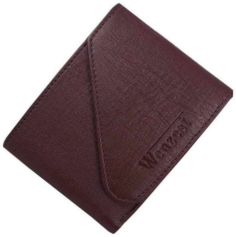 

WZ WENZEST Men Brown Leather Bi-Fold Wallet ( Pack of 1 )