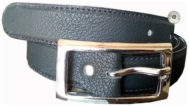 Wholesome Deal Women'S Black Non Leather Belt (Free Size From 26 To 38)