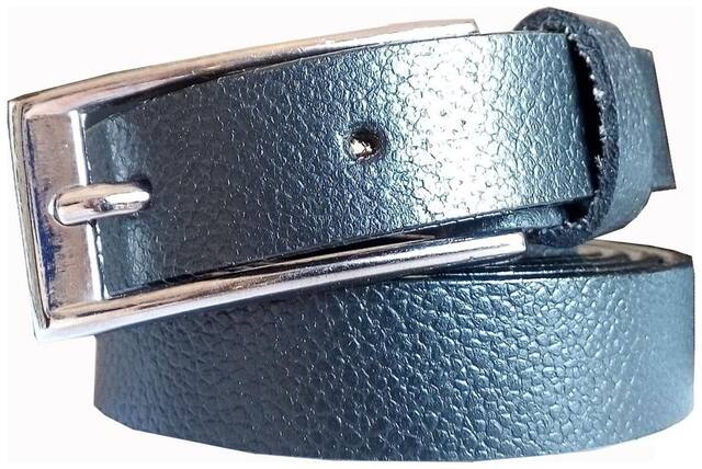 Wholesome Deal Women'S Black Leather Belt (Free Size From 26 To 48)