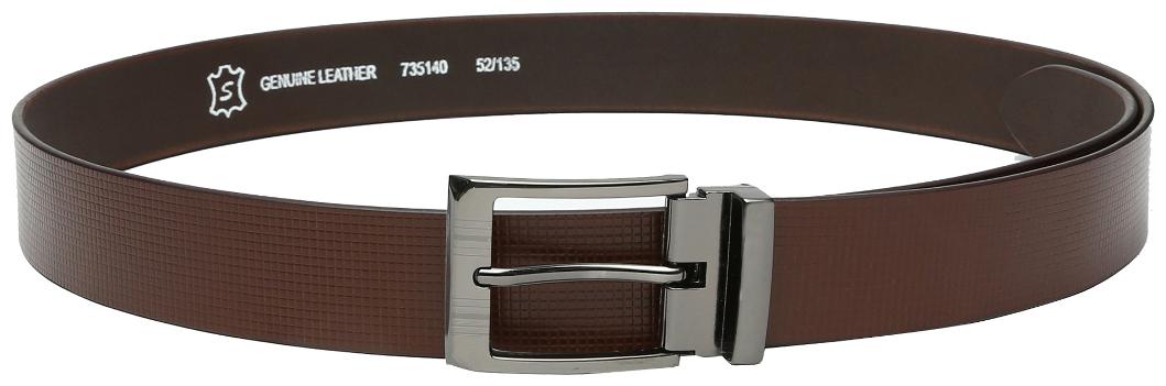 

WildHorn Men Casual Brown Genuine Leather Belt