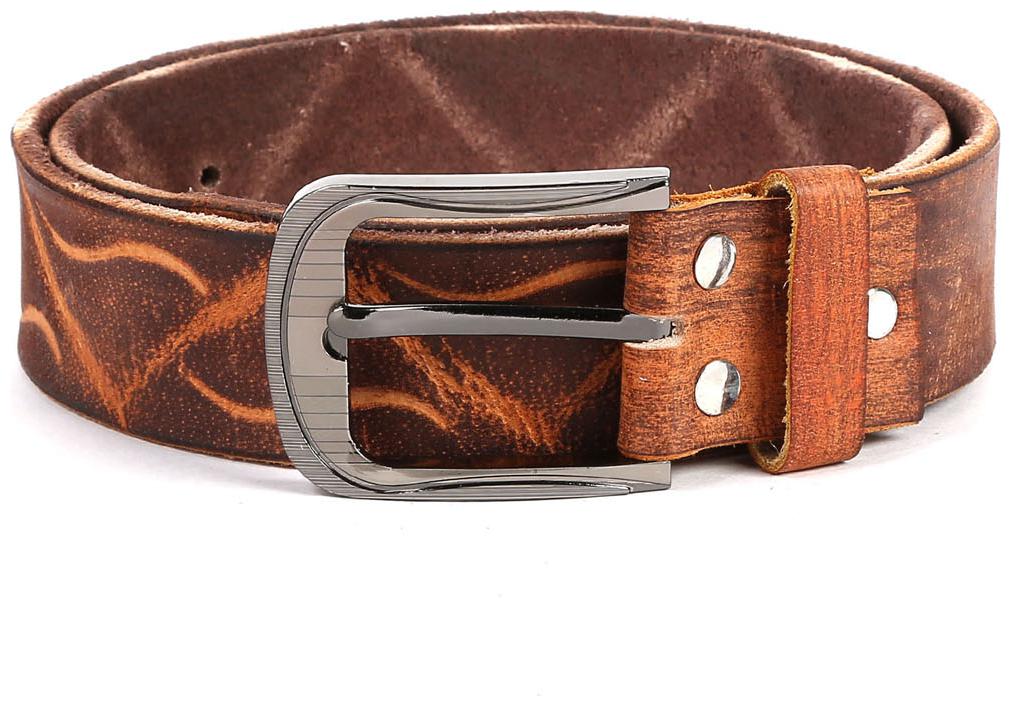 

WildHorn Men Casual Brown Genuine Leather Belt