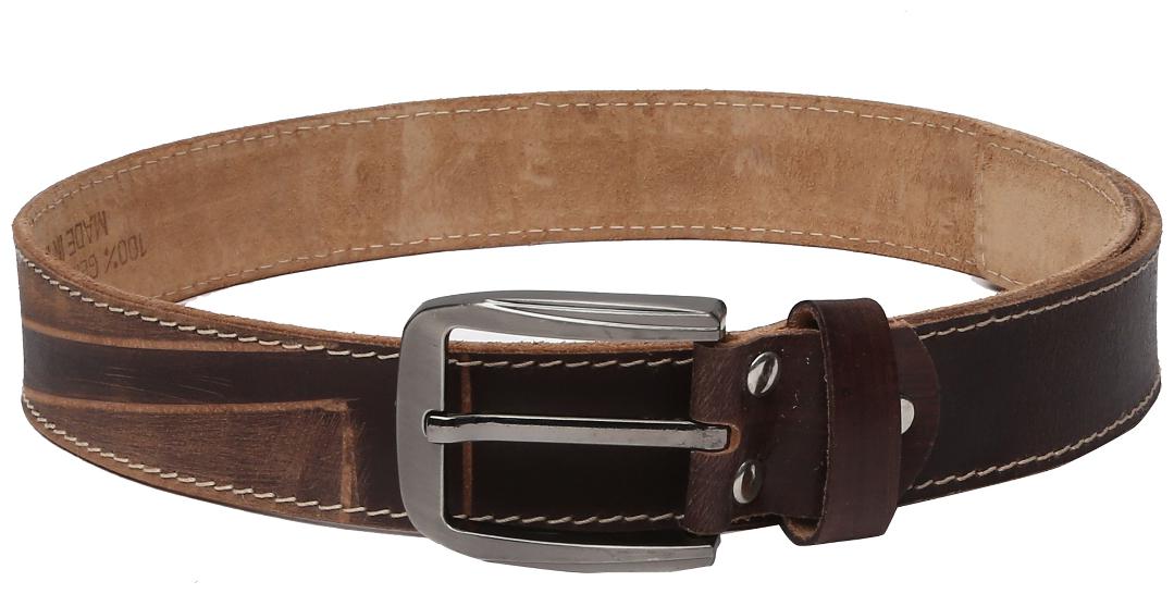 

WildHorn Men Casual Brown Genuine Leather Belt