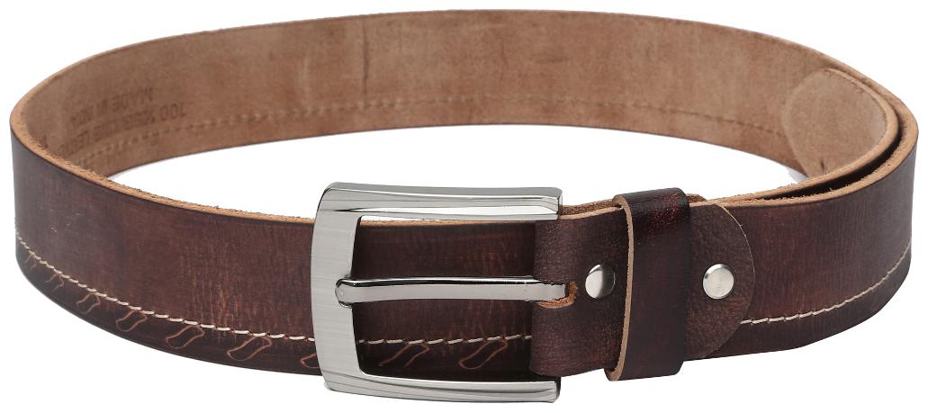 

WildHorn Men Casual Brown Genuine Leather Belt
