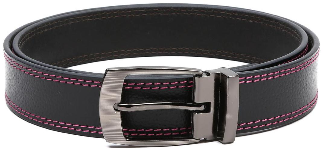 

WildHorn Men Casual Black Genuine Leather Belt