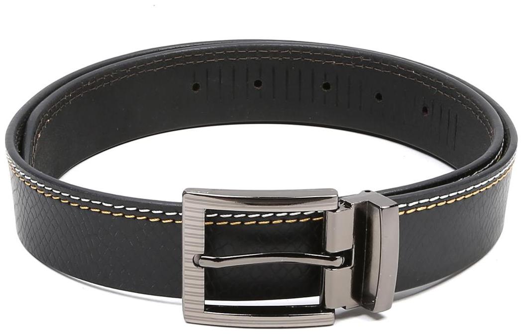 

WildHorn Men Casual Black Genuine Leather Belt