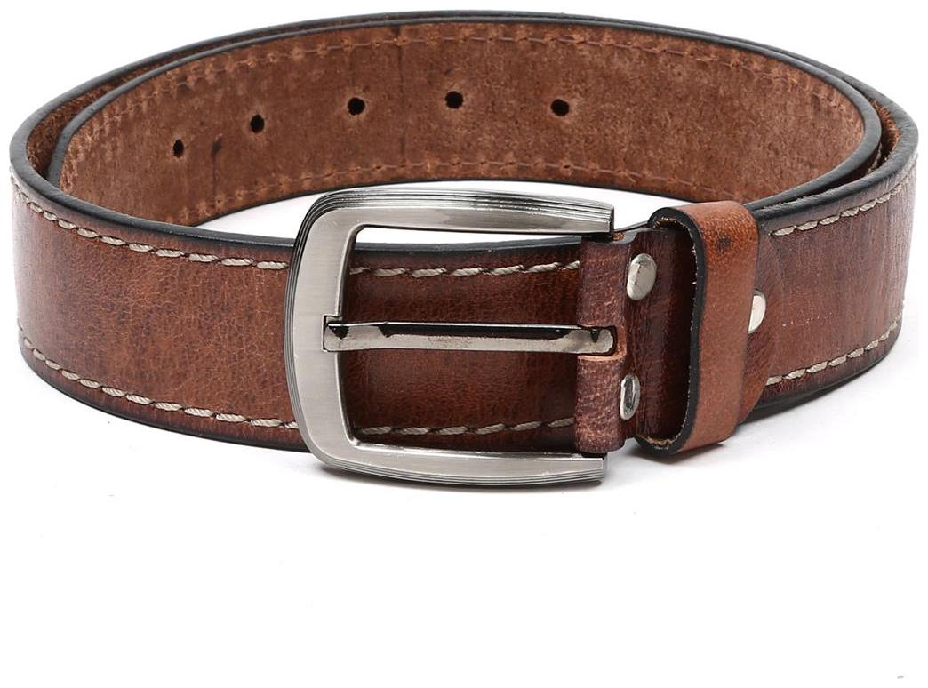 

WildHorn Men Casual Brown Genuine Leather Belt