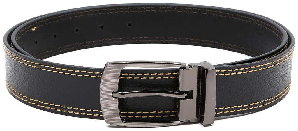 

WildHorn Men Casual Black Genuine Leather Belt