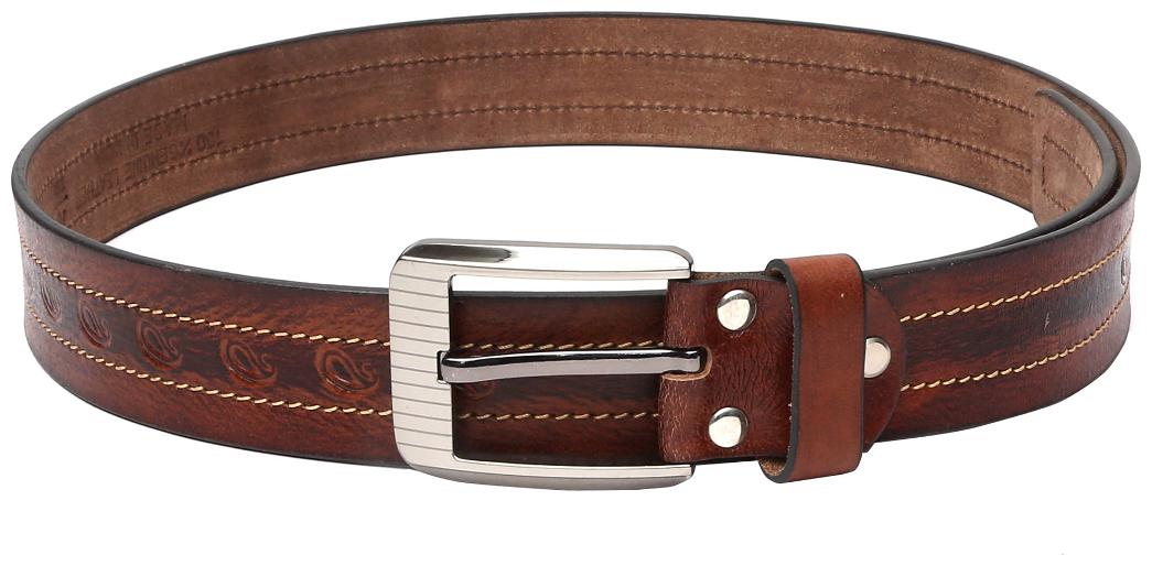 

WildHorn Men Casual Brown Genuine Leather Belt