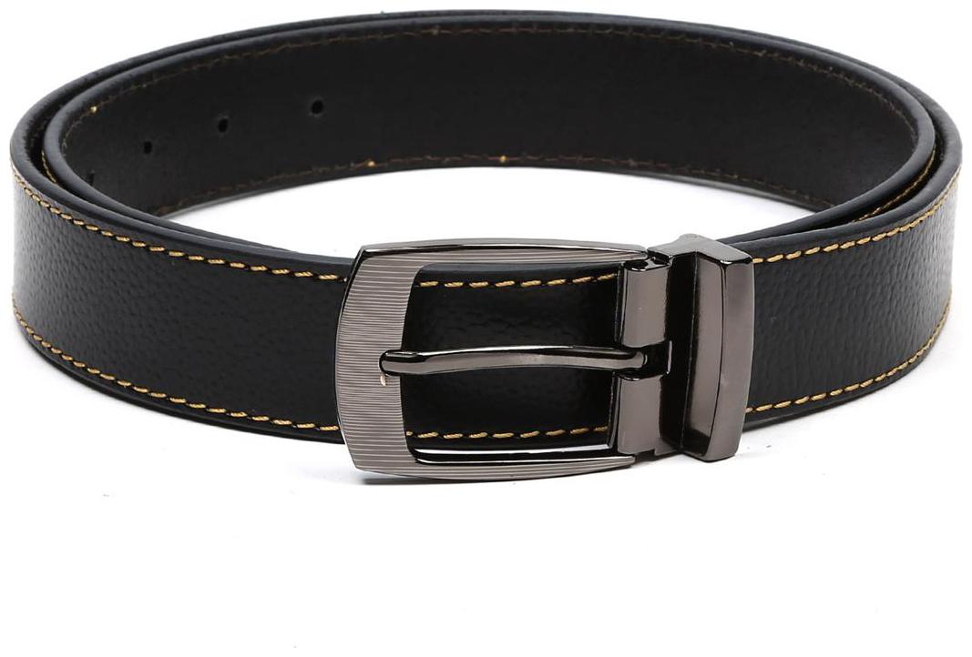 

WildHorn Men Casual Black Genuine Leather Belt