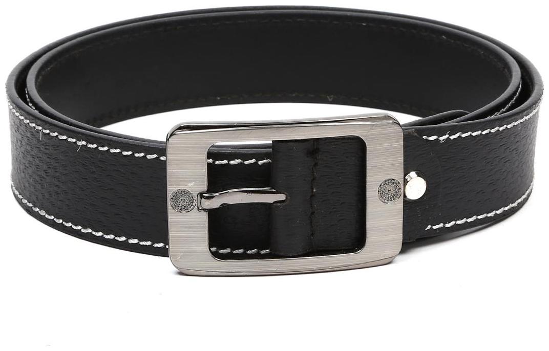 

WildHorn Men Casual Black Genuine Leather Belt