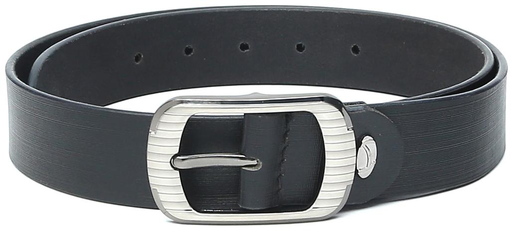 

WildHorn Men Black Genuine Leather Belt