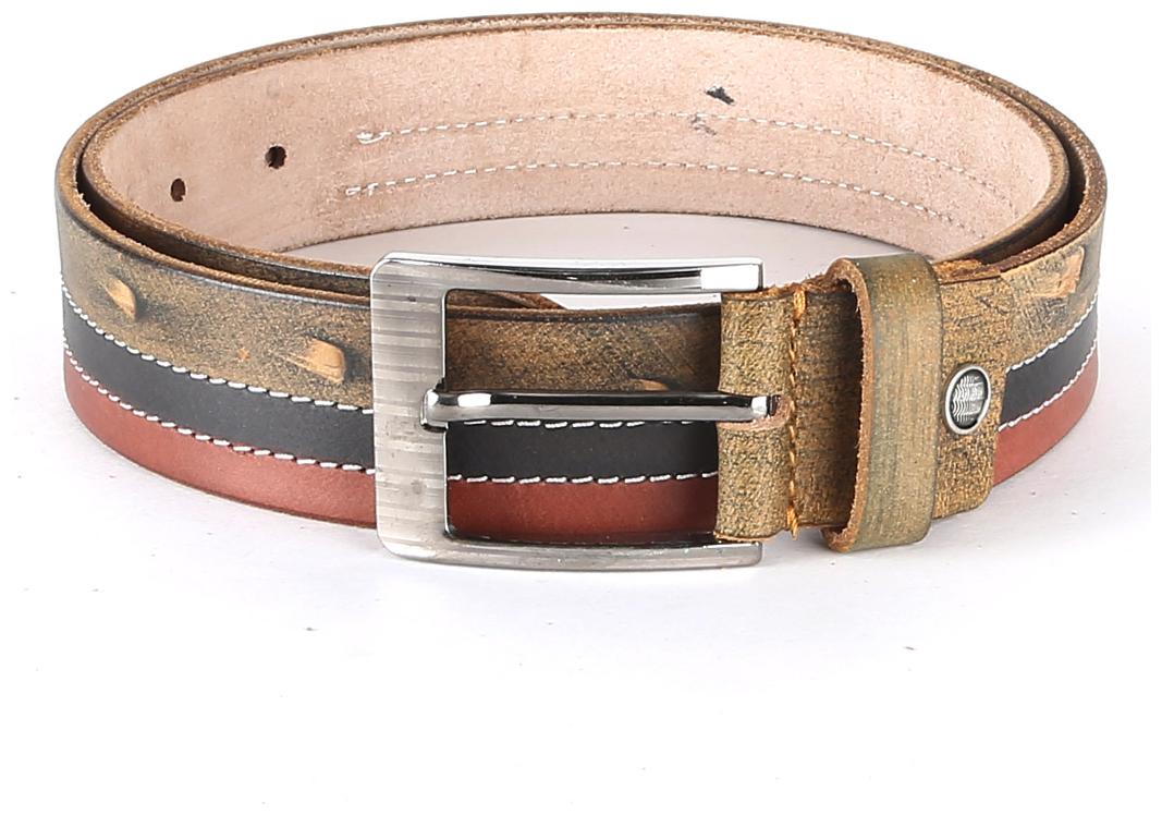 

WildHorn Men Brown Genuine Leather Belt