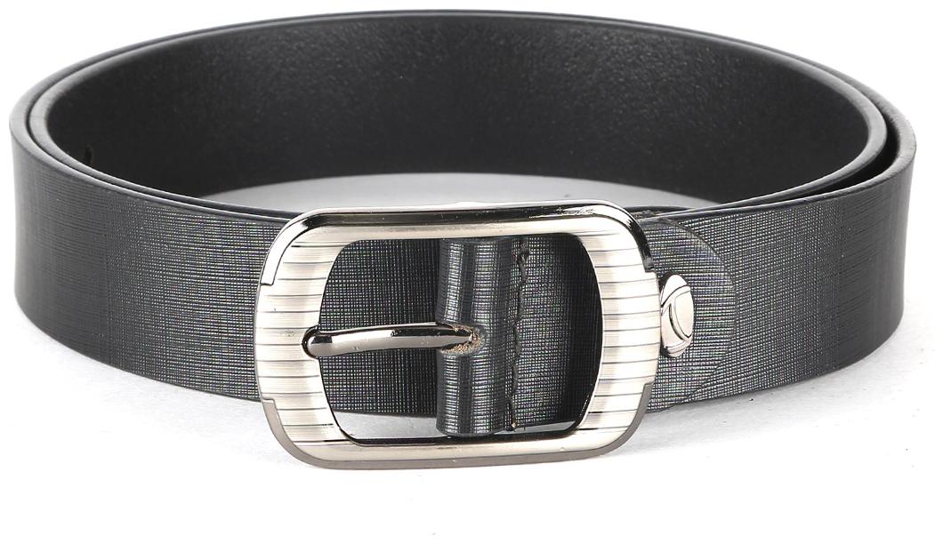 

WildHorn Men Black Genuine Leather Belt