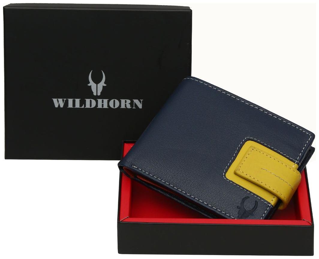 

WILDHORN NEW HIGH QUAILITY GENUINE MEN S LEATHER WALLET