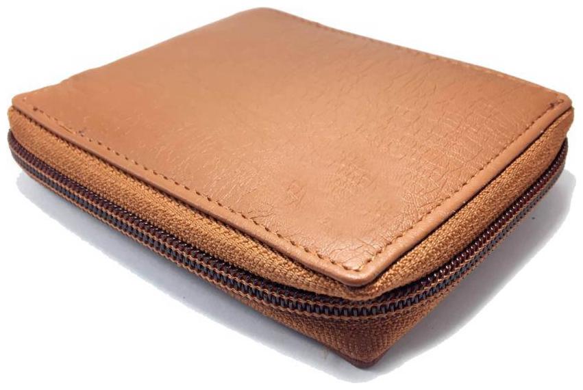 

WILDLAND Men Tan Pu Zip Around Wallet ( Pack of 1 )