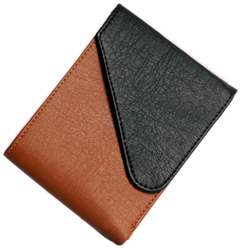 

WILDLAND Men Black Pu Tri Fold Wallet ( Pack of 1 )