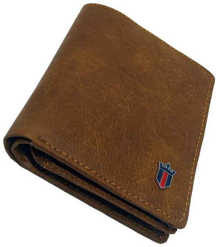 

Wildland Boys Tan Genuine Leather Wallet
