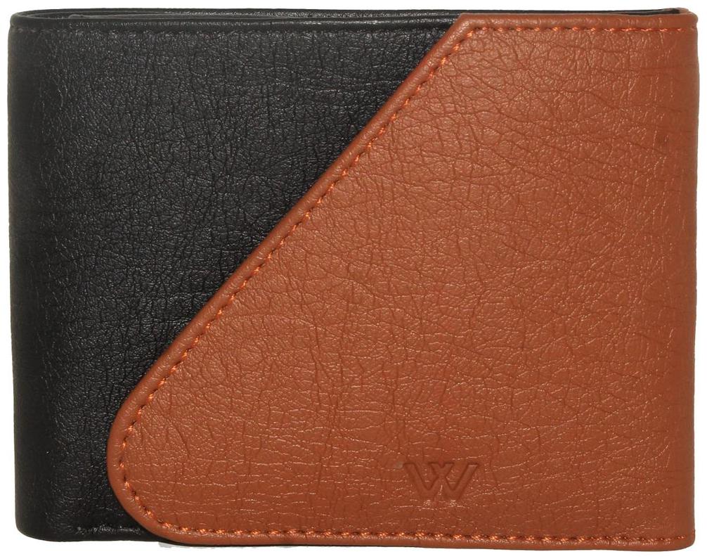 

WILDLAND Men Black Pu Tri Fold Wallet ( Pack of 1 )
