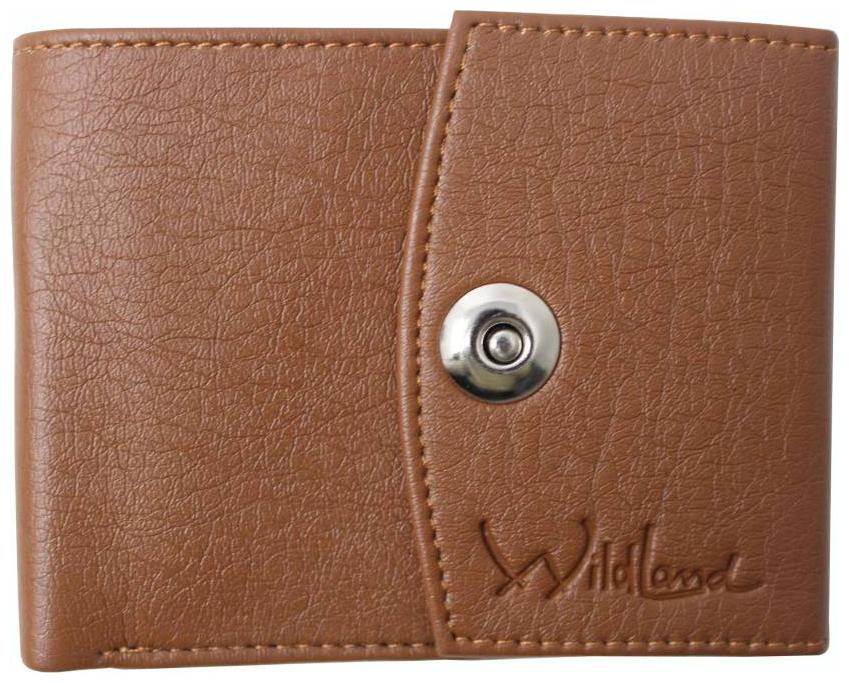 

WILDLAND Men Tan Pu Tri Fold Wallet ( Pack of 1 )