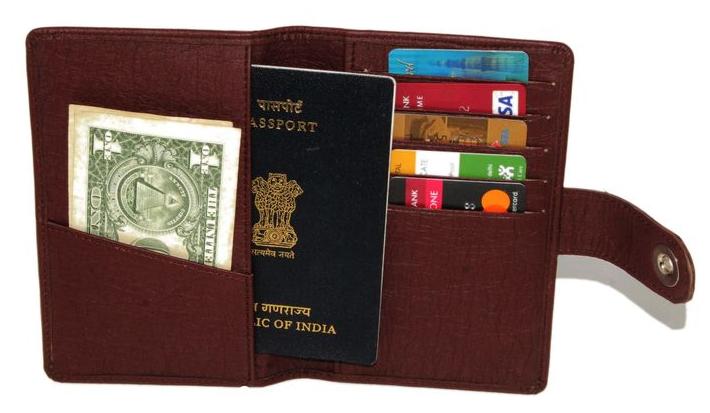 

Wildland Men Brown Artificial Leather Document Holder
