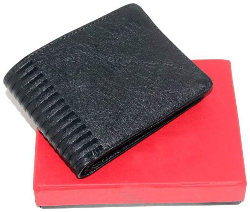 

WILDLAND Men Black Leather Bi-Fold Wallet ( Pack of 1 )