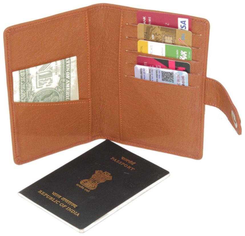 

WILDLAND Men Tan Leather Bi-Fold Wallet ( Pack of 1 )