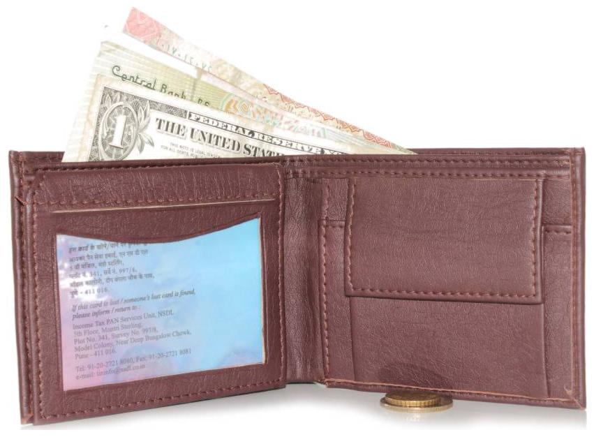 

WILDLAND Men Brown Pu Bi-Fold Wallet ( Pack of 1 )