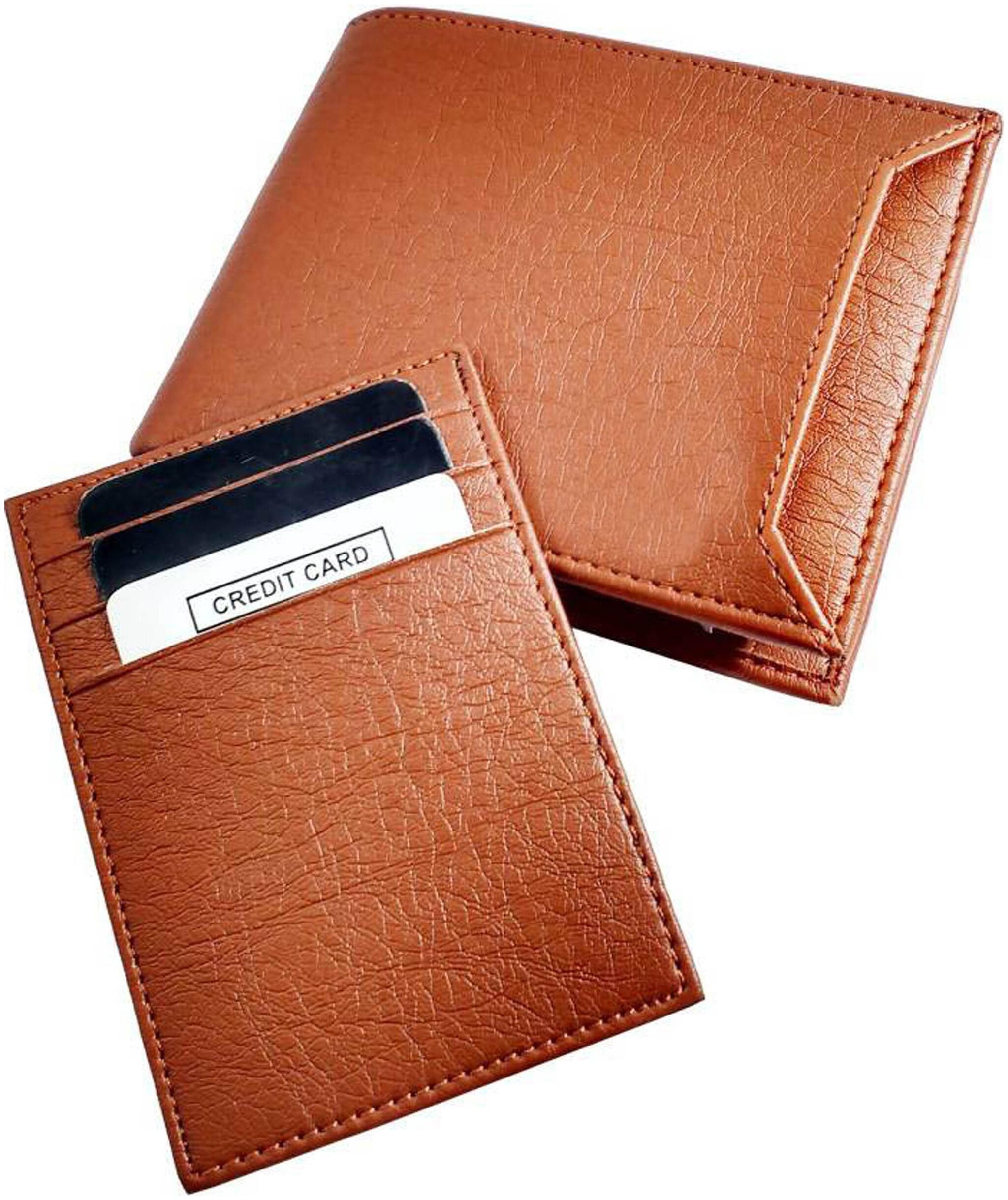 

WILDLAND Men Tan Leather Bi-Fold Wallet ( Pack of 1 )