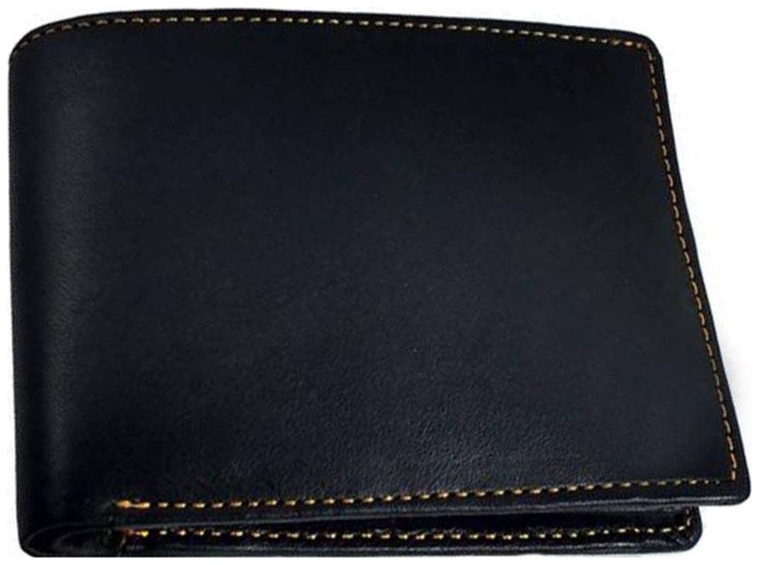 

WILDLAND Men Black Leather Bi-Fold Wallet ( Pack of 1 )