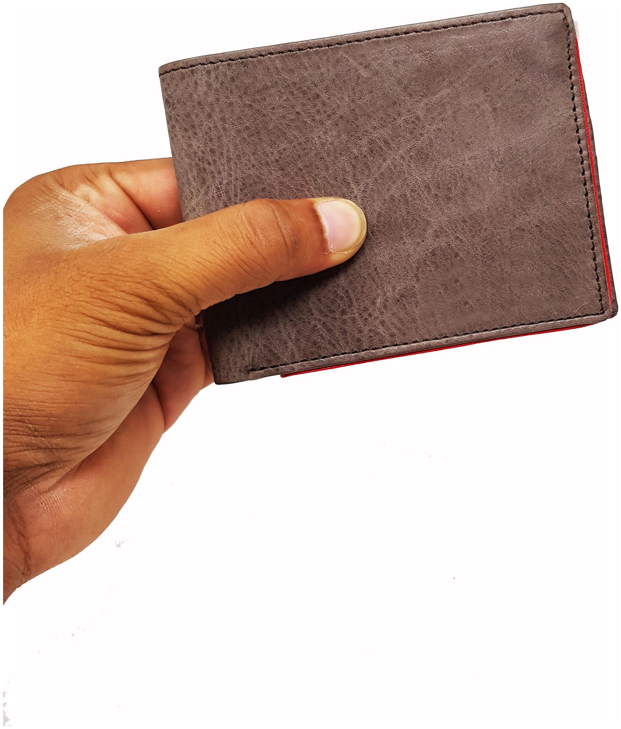 

Wildmount Leather Men Brown Wallet