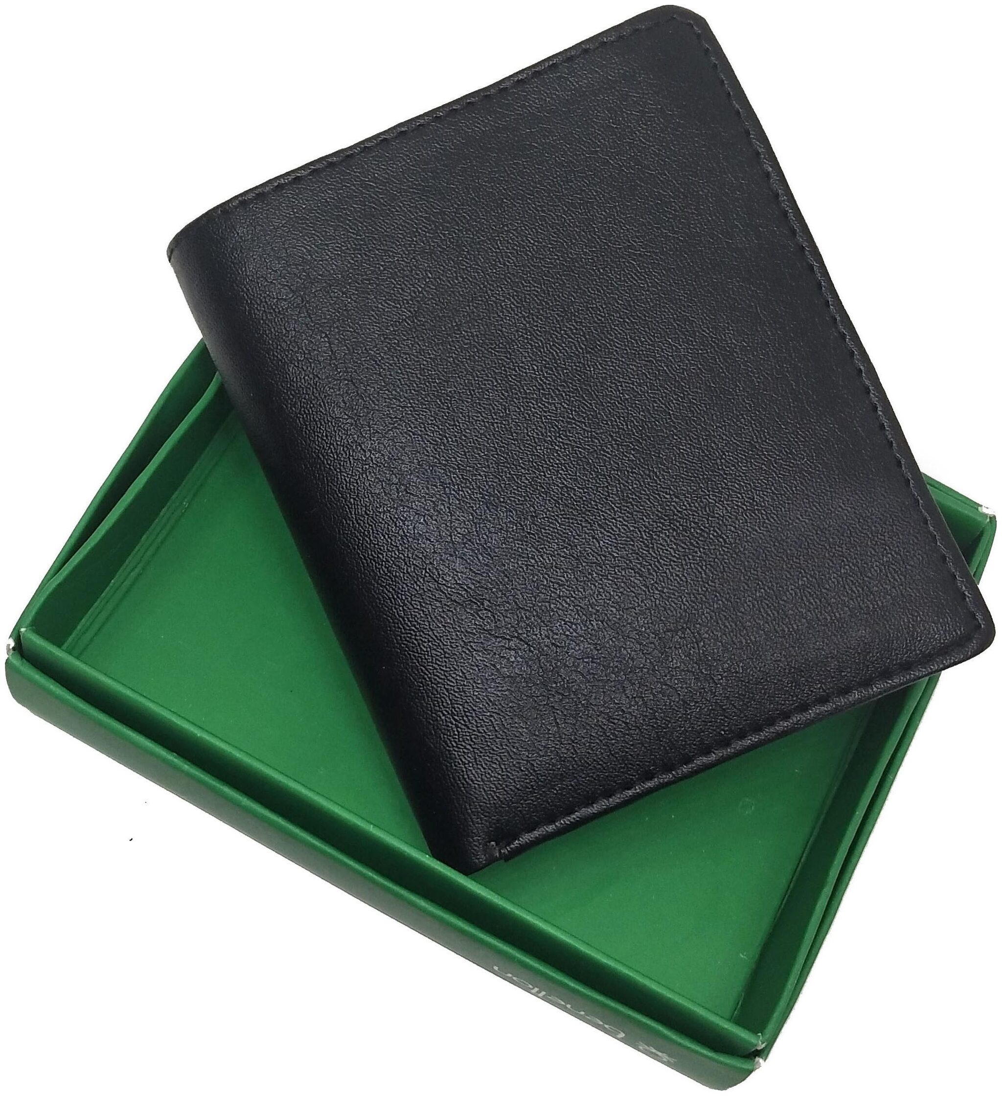 

Wildmount Men Black Leather Bi-Fold Wallet ( Pack of 1 )