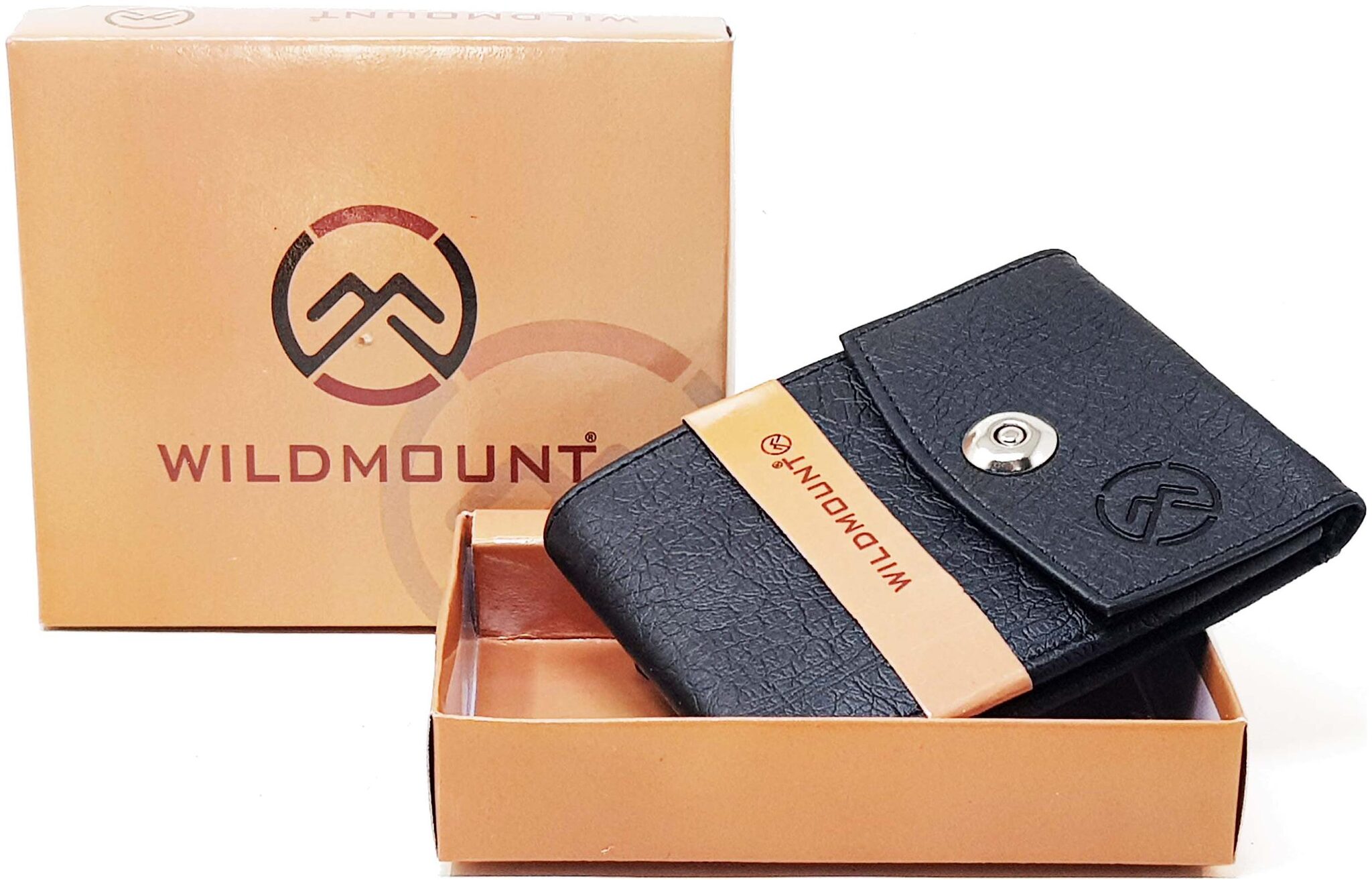 

Wildmount Men Black Artificial Leather Wallet