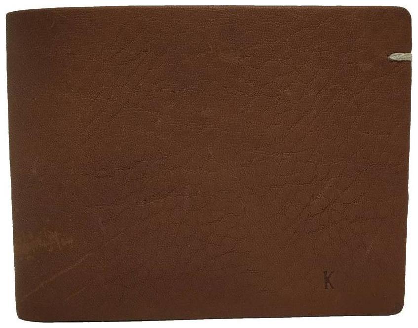 

Wildmount Men Tan Genuine Leather Wallet