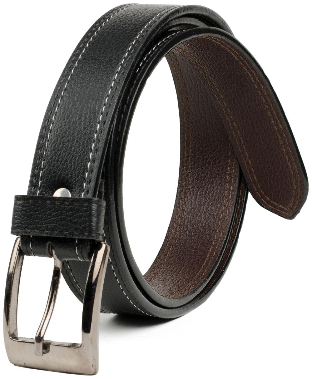 

Winsome Black Stitching Belt for Men s