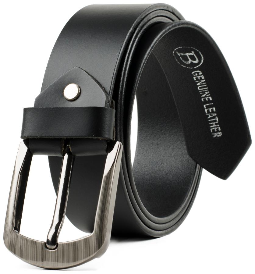 

Winsome Black Formal Genuine Leather Belt for Men s