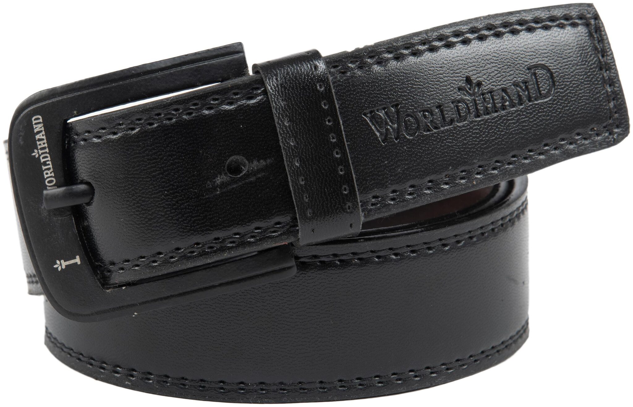 

Winsome Deal Black Leather Formal Belts For Men
