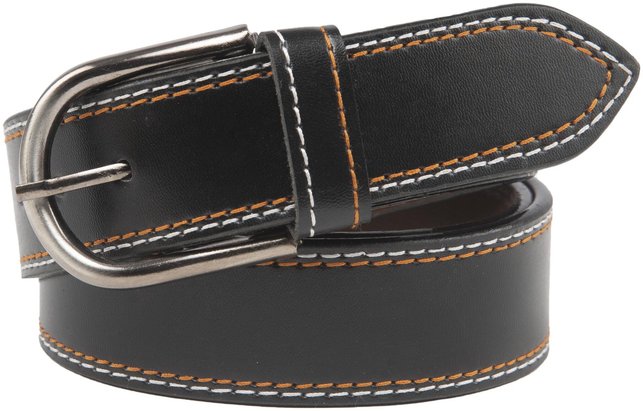 

Winsome Deal Casual Black Faux Leather Belt For Men s