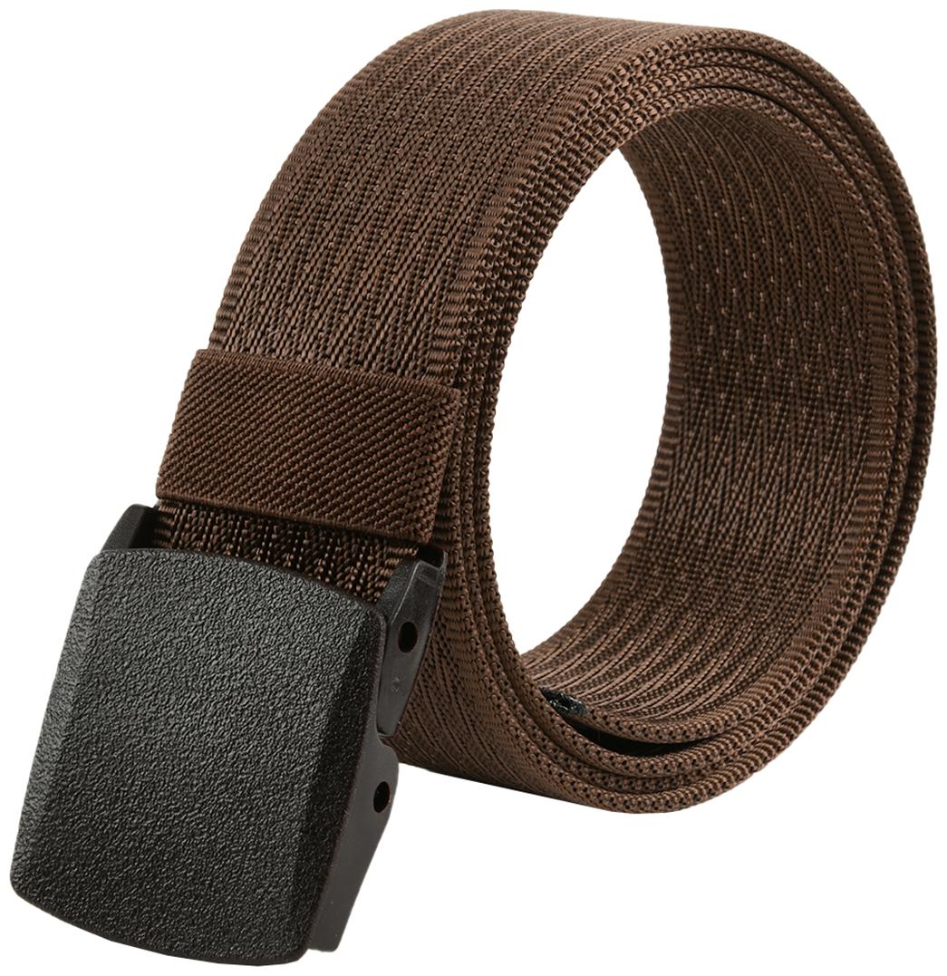 

Winsome Deal Trendy Canvas Brown Army Belt for Men s