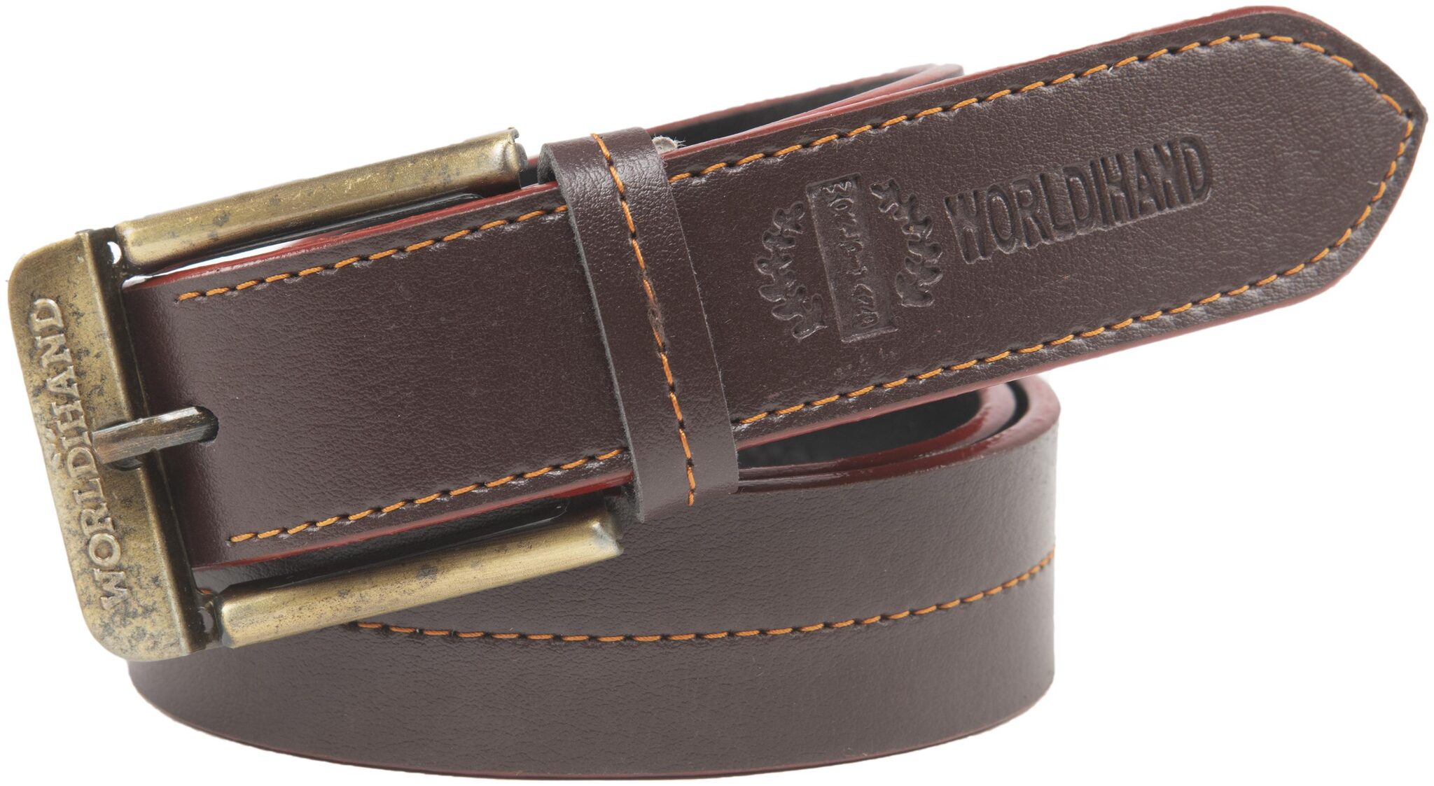 

Winsome Deal Casual Brown Faux Leather Belt For Men s