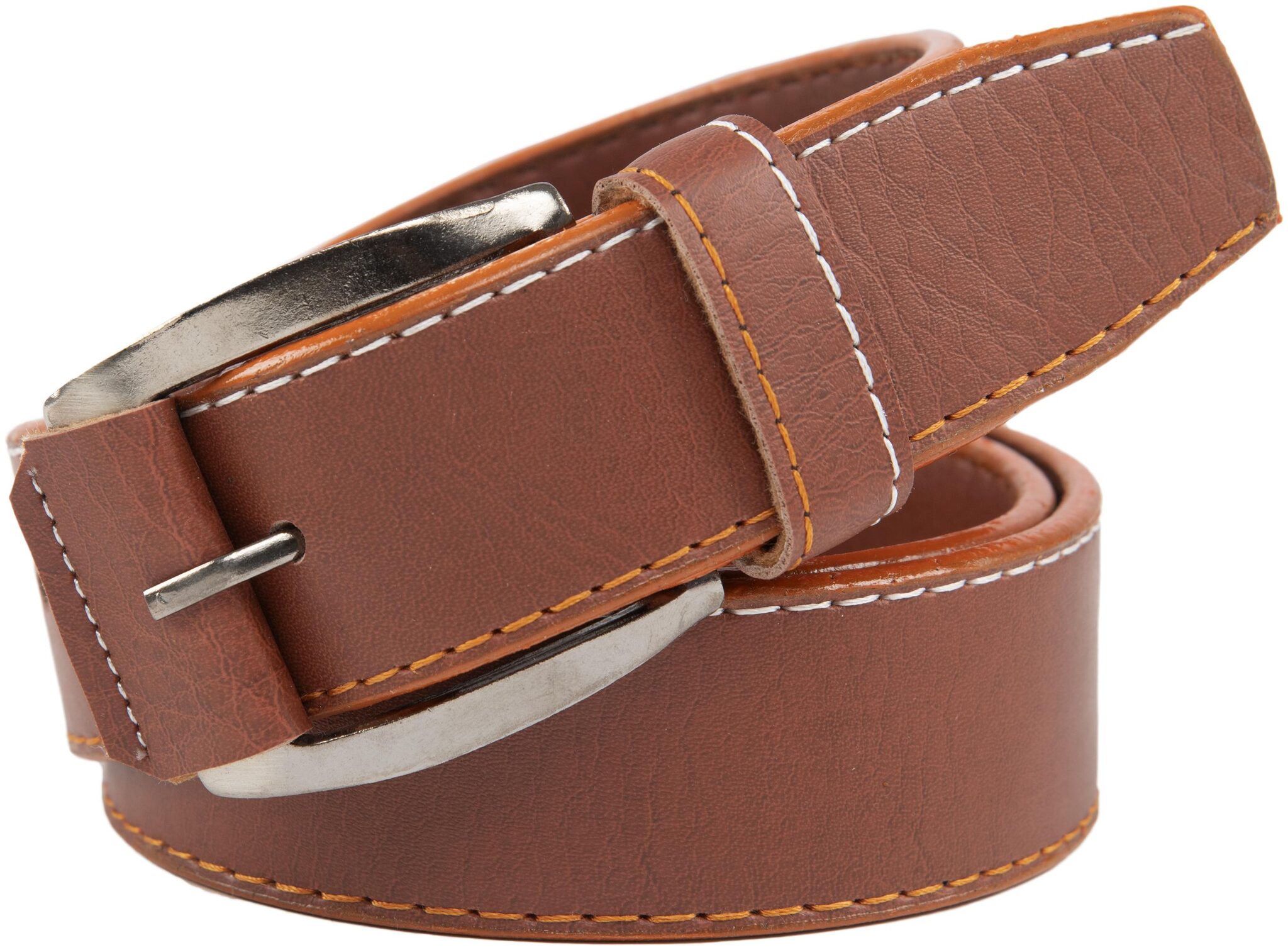 

Winsome Deal Tan Leather Formal Belts For Men
