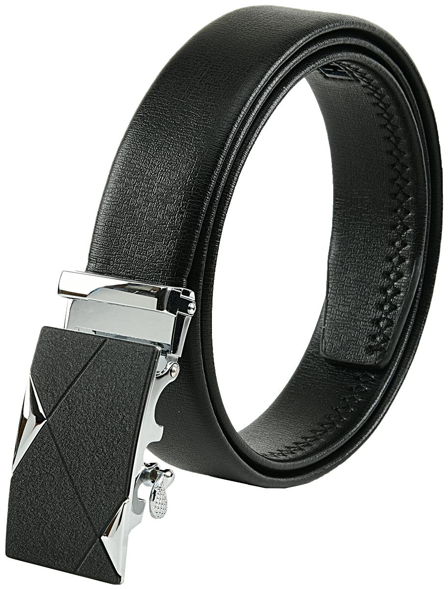 

Winsome Deal Fresh Look Black Premium Quality Artificial Leather belt for Men s with Smooth Auto Lock Buckle