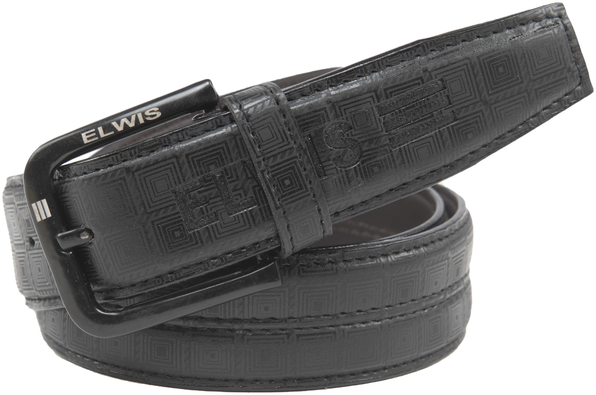 

Winsome Deal Casual Black Faux Leather Belt For Men s