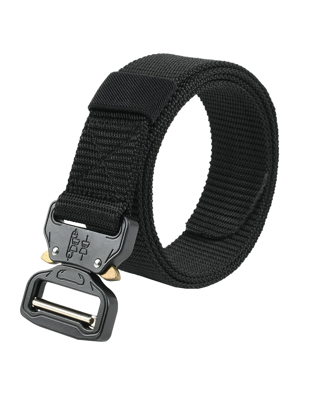 

Winsome Deal Men s Formal Army Style Quick Release Buckle Canvas Black Belt