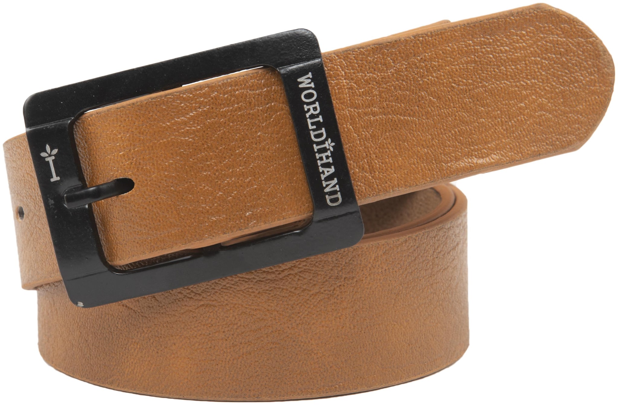

Winsome Deal Casual Tan Faux Leather Belt For Men s