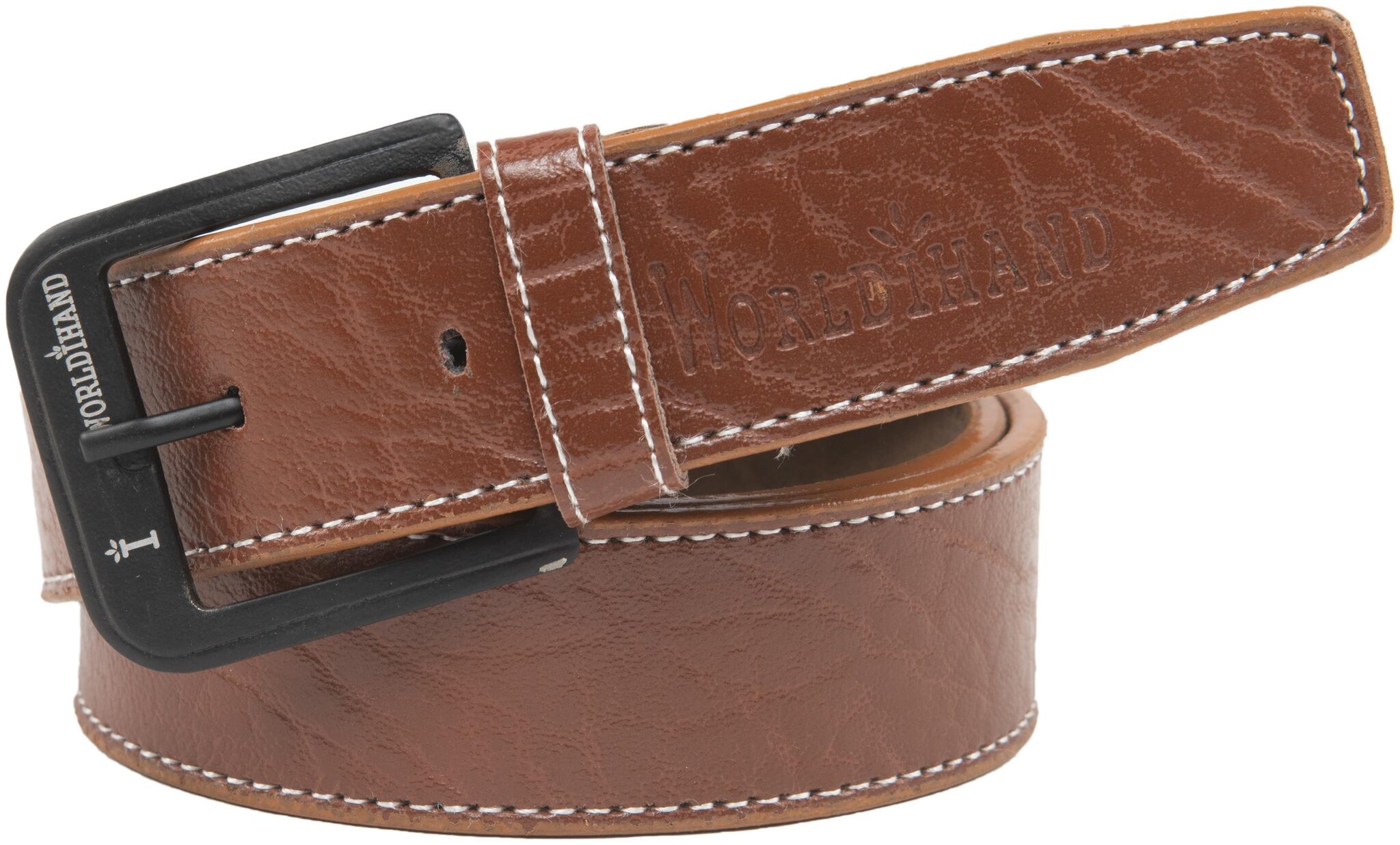 

Winsome Deal Casual Tan Faux Leather Belt For Men s