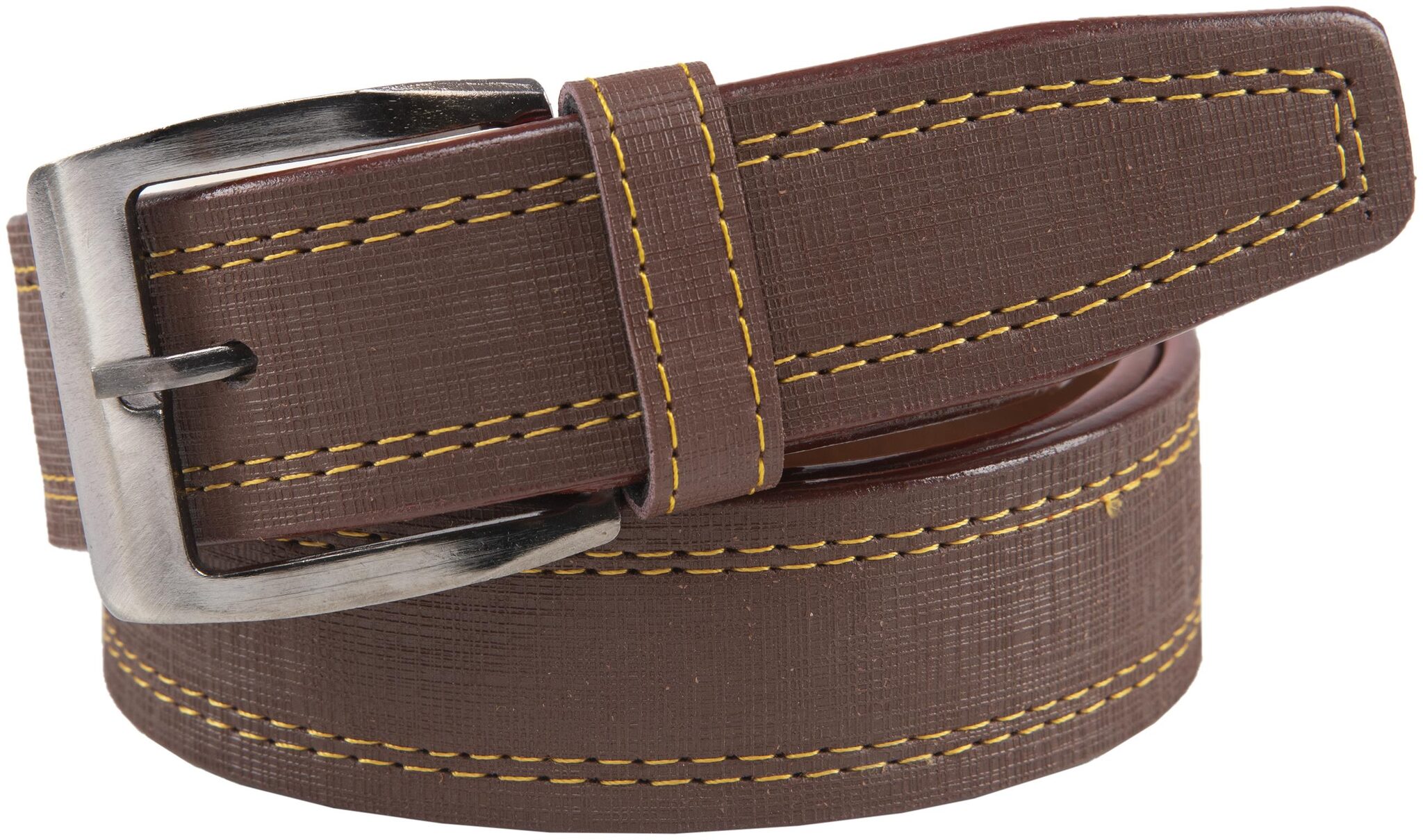 

Winsome Deal Casual Artificial Faux Leather Brown Belt For Men